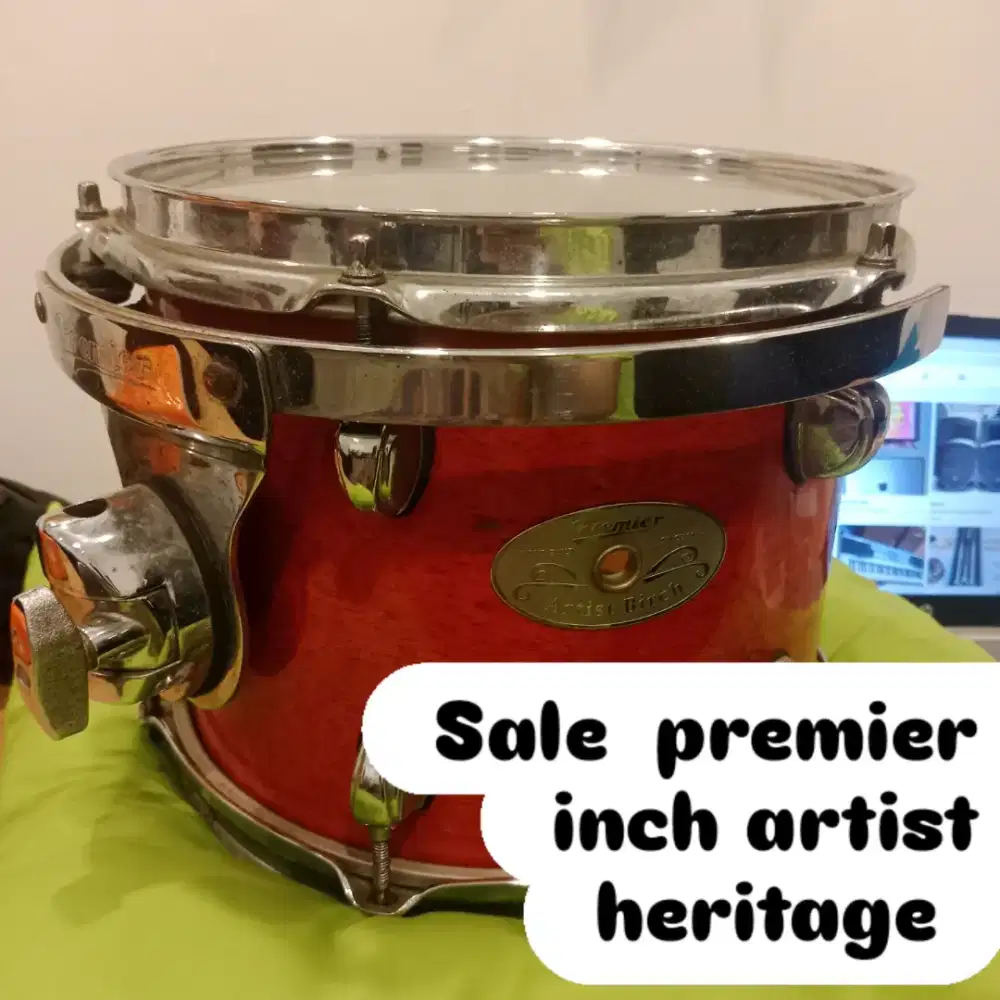 Tom drum 10 inch premier artist heritage series