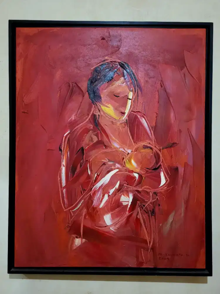 Lukisan Cat Minyak M Siswanto Ex Melinda Gallery