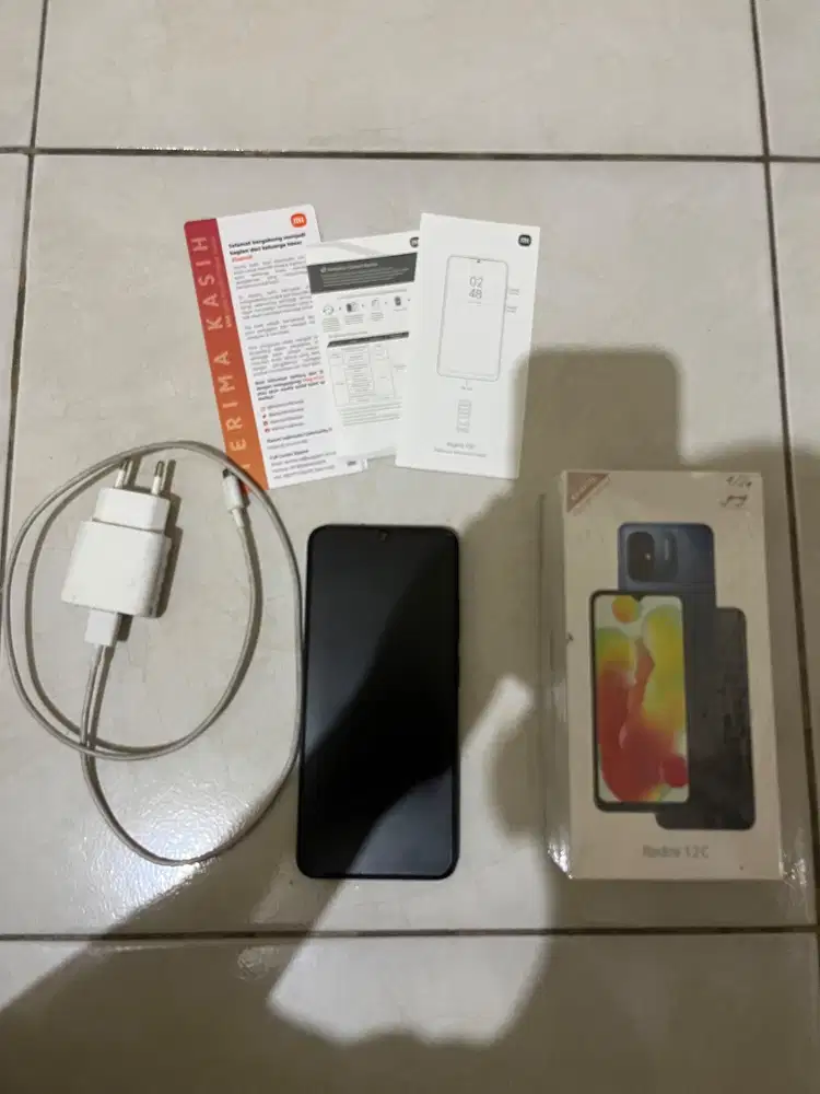 Xiaomi Redmi 12C 4/64GB Black Resmi