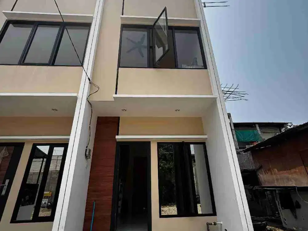 Dijual Rumah 2 Lt Brand new di Menceng lt 40 m2 lb 45 m2 ada 2 kt 2 km free 2 ac, 1 water heater, Shm hadap Timur, survei yu