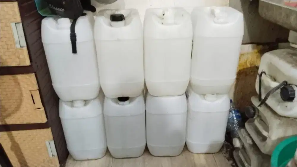 Jual jerigen bekas gula cair