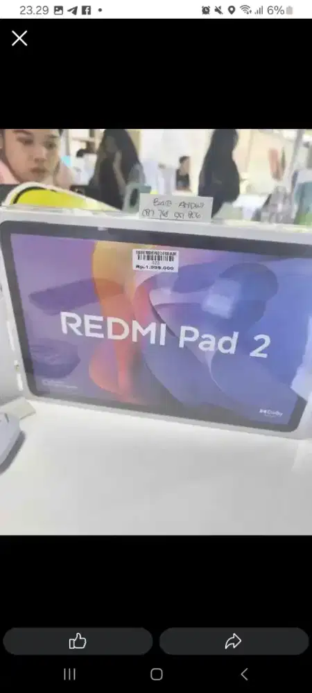 XIAOMI REDMI PAD 2 4/128 • ATLANTISDAHSYAT