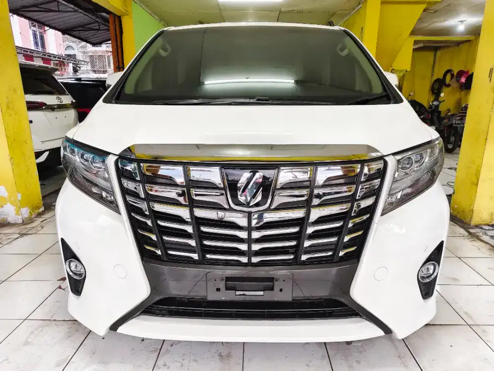 LOW KM 70RB.! TOYOTA ALPHARD G ATPM SUNROOF AT 2017 MATIC PERFECT 2018