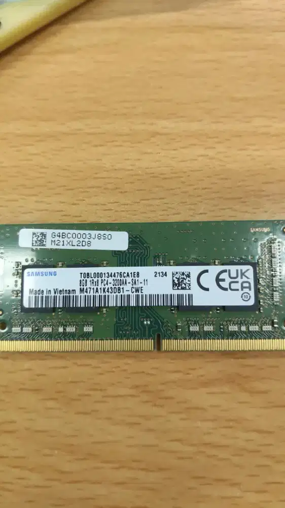 RAM Samsung 8GB DDR4 3200Mhz