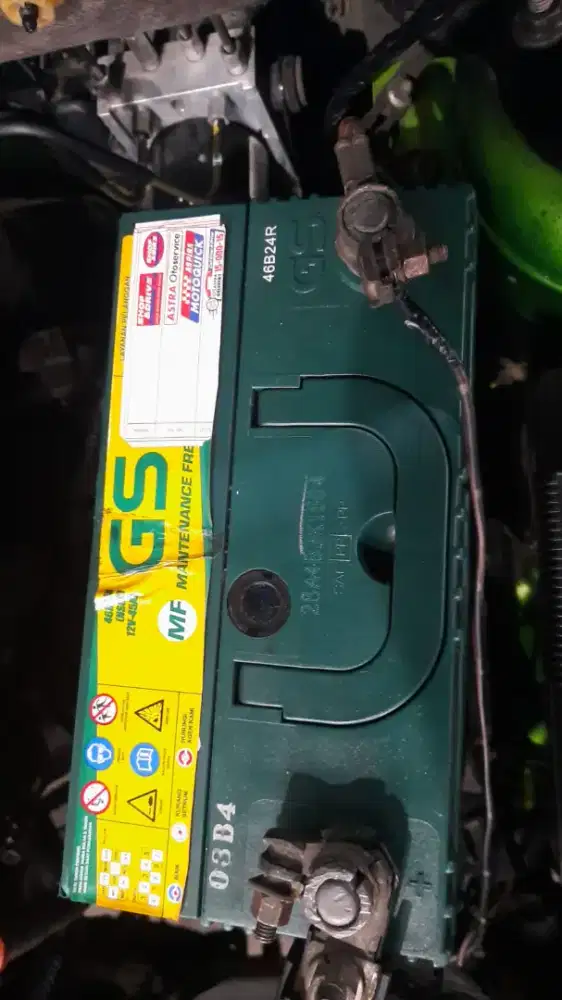 Aki GS kering bekas mobil NS 60