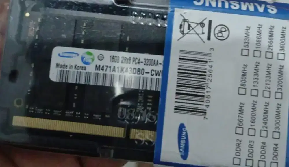 RAM 16GB DDR4 3200 Samsung