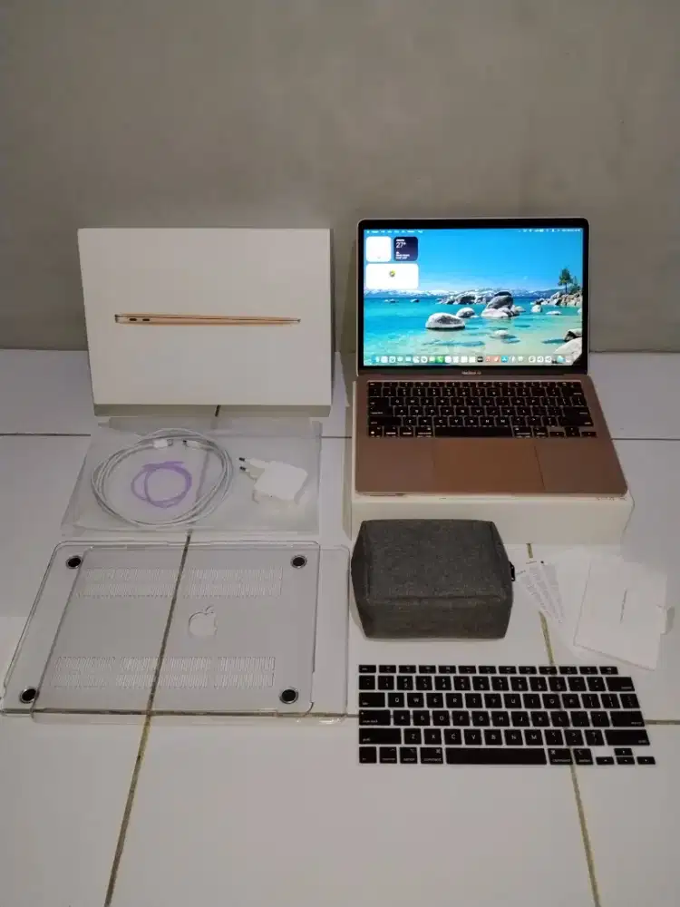 MacBook Air M1 8/256 [BH 98%] Fullset Rose Gold