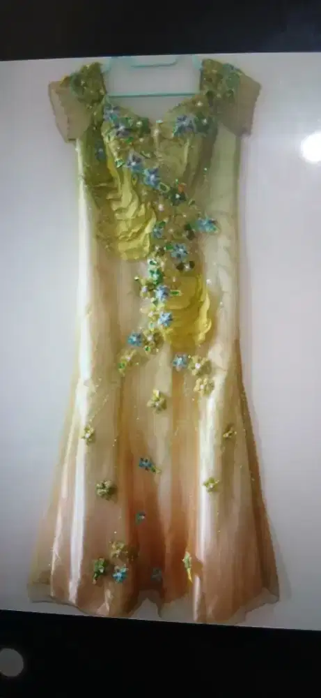 Gaun pesta bb 45-50 kg