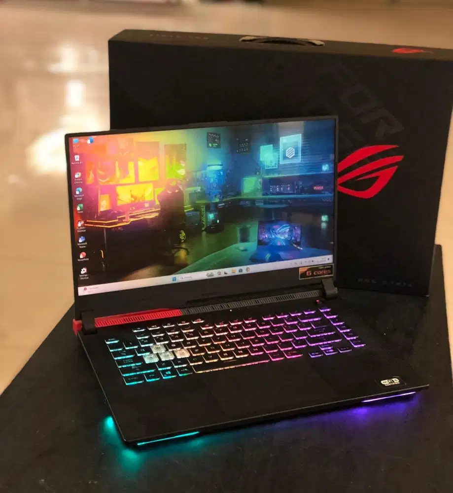 Asus ROG G513QC Ryzen 5-5600H Ram 16GB VGA RTX 3050 4GB