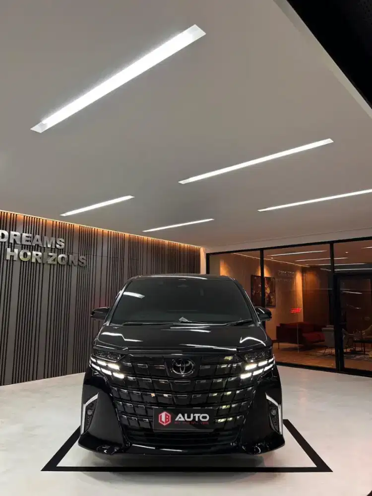 Toyota Alphard 2.5 G Bensin AT 2024 Hitam Km8rb B2137FKY Nik 2023
