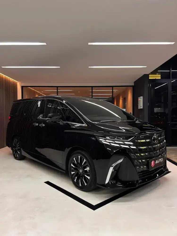 Toyota Alphard 2.5 G Bensin AT 2024 Hitam Km8rb B2137FKY Nik 2023