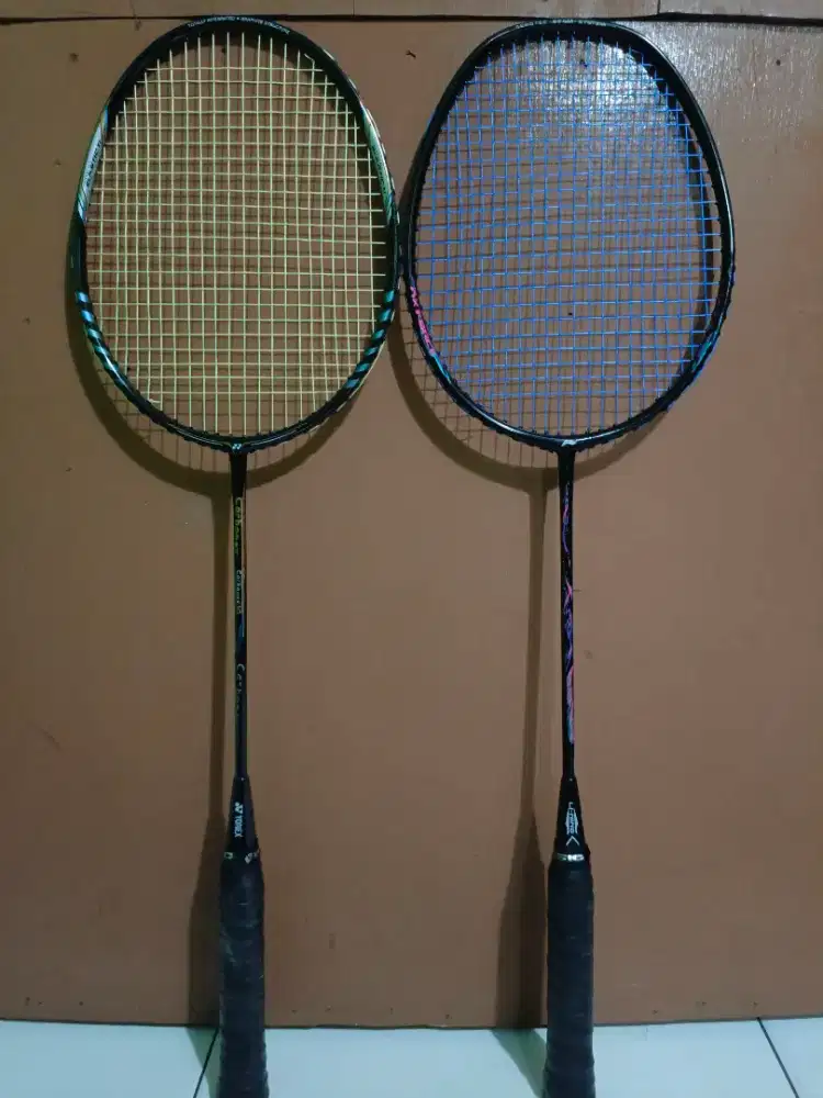 Jual cepat‼️ Raket Li-Ning Ax-Force 100 & Yonex Carbonex 50 second