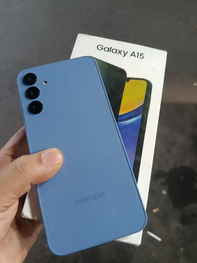 Jual samsung A15 ram8/256 fullset