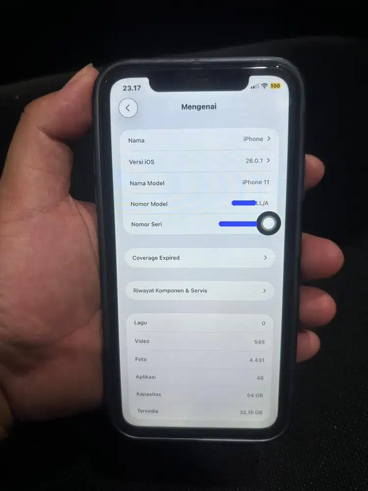 IPhone 11 64GB no minus bisa tt bt android ajuin aja