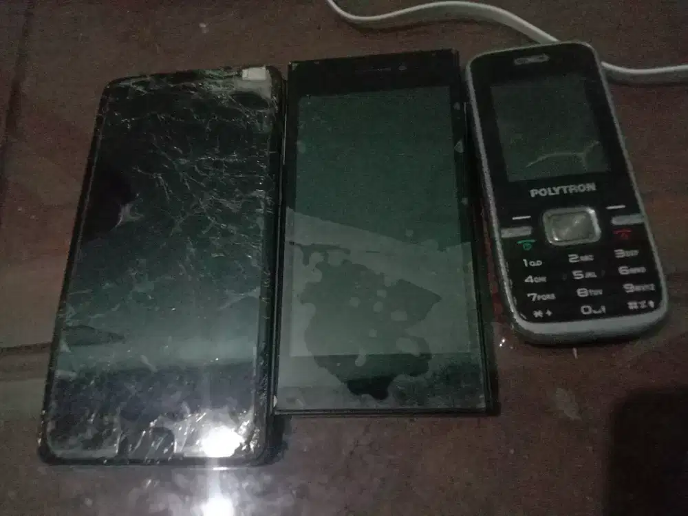 Jual hp minus redmi note4, treq tume z3, polytron