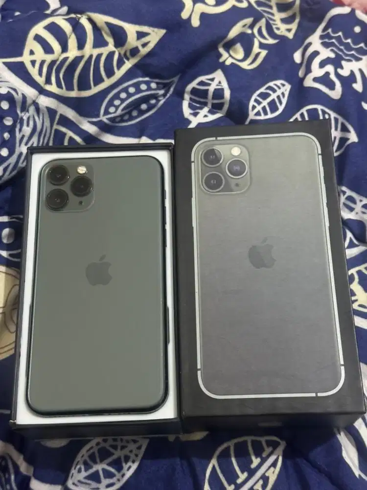 iPhone 11 Pro 256 All Operator warna midnight green