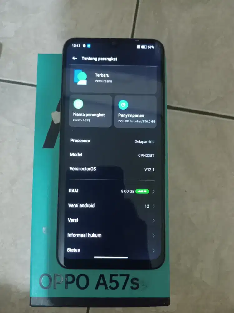 oppo A5s type LN(luar negri)