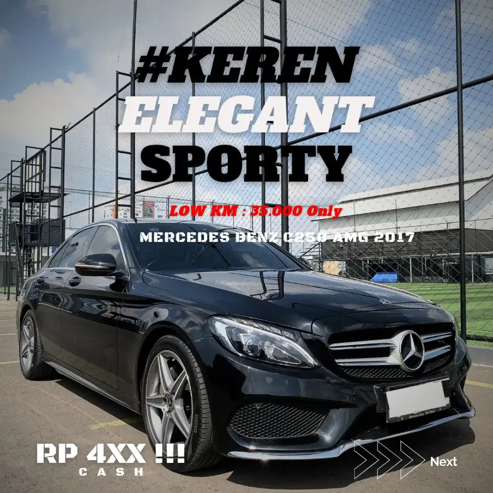 [ODO 20.000] Mercedes Benz C250 AMG 2017