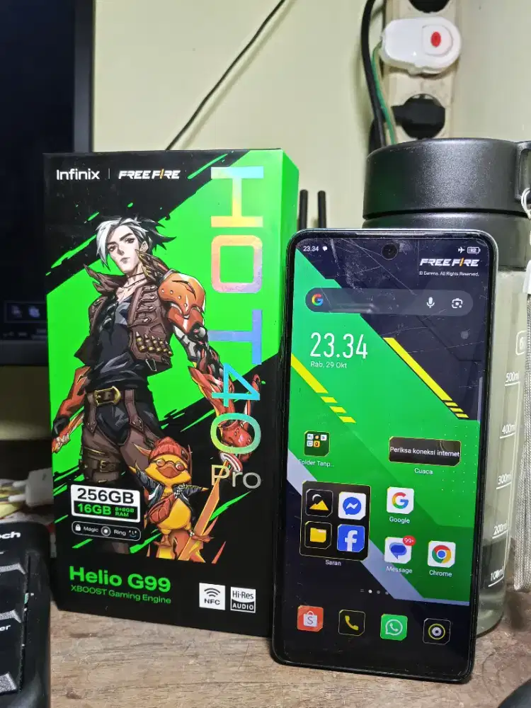 Infinix Hot 40 Pro 8+8 256Gb mulus no minus