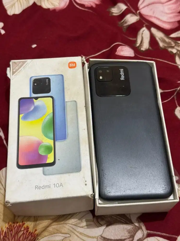 redmi 10a 4/64 fullset segel ori nominus