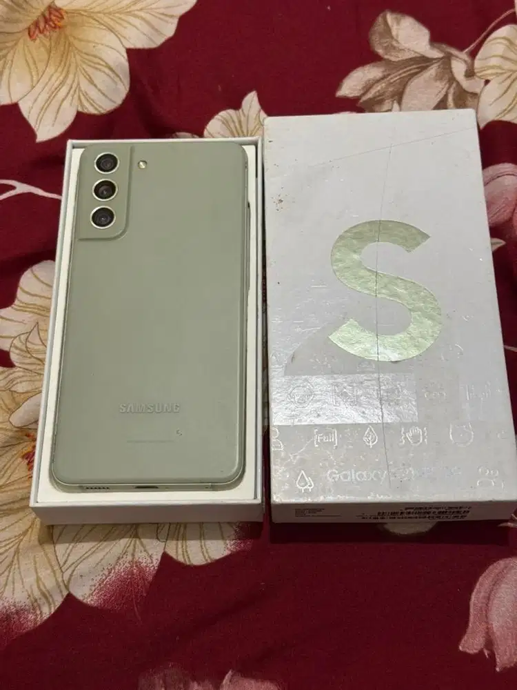 samsung s21fe 8/256 sein segel ori fullset ori