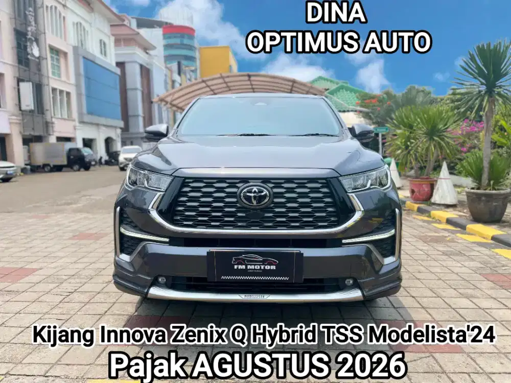 Toyota Zenix Q Hybrid TSS Modelista 2024 Automatic 2.0 Pajak Panjang