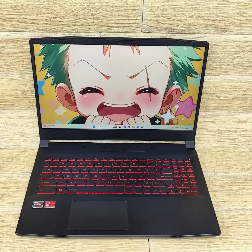 Laptop 2nd MSI BRAVO 15 B5DD AMD Ryzen 7 5800H 8GB SSD 512GB RX 5500M