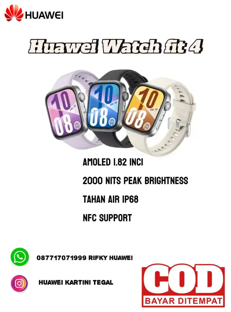 HUAWEI WATCHFIT 4