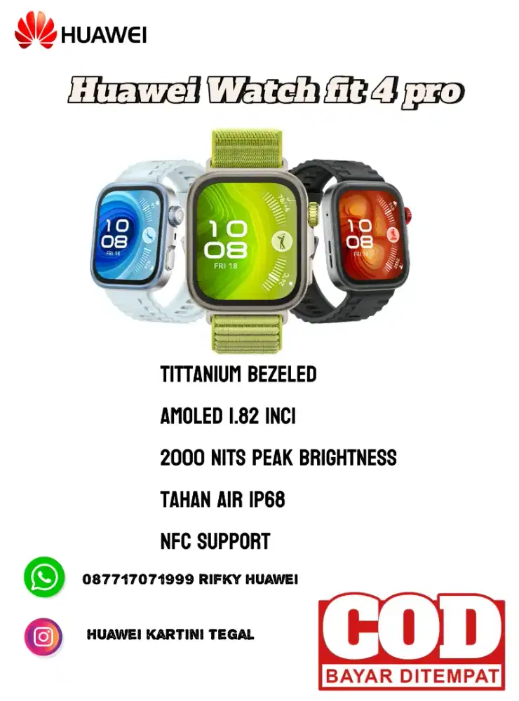 HUAWEI WATCH FIT 4 PRO