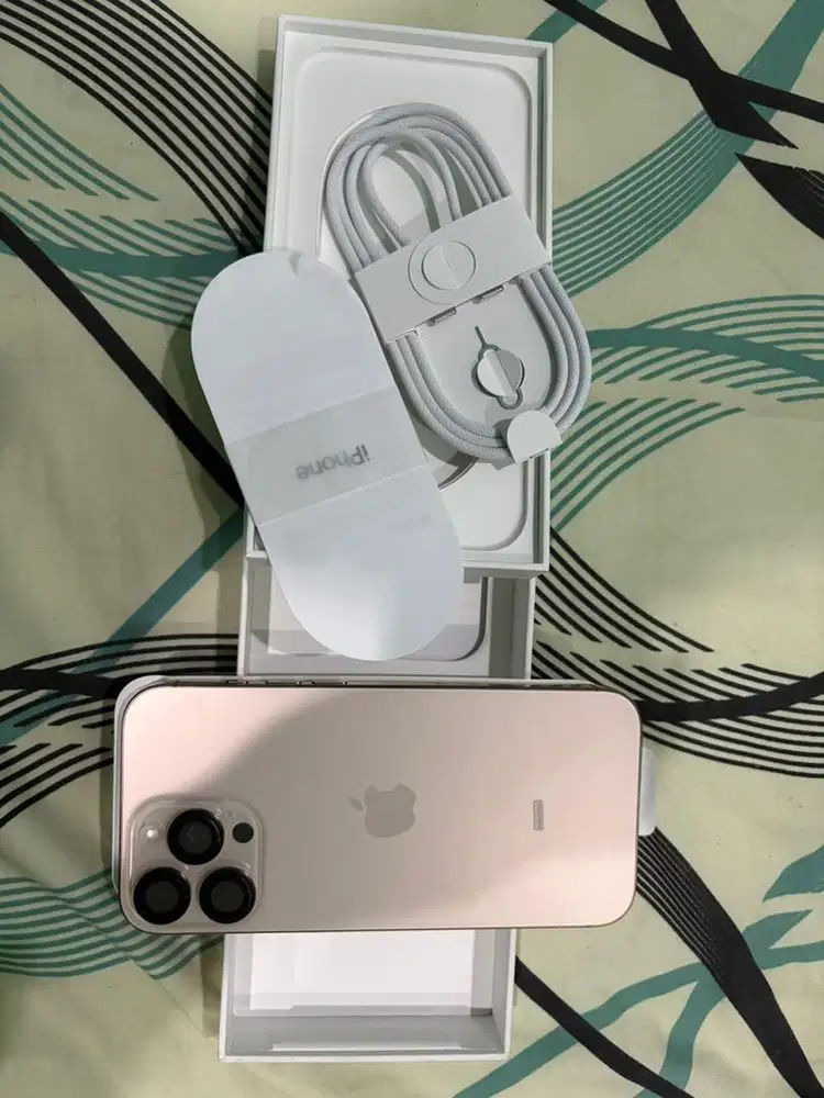 di jual iphone 16 promax desert titanium 256gb ibox