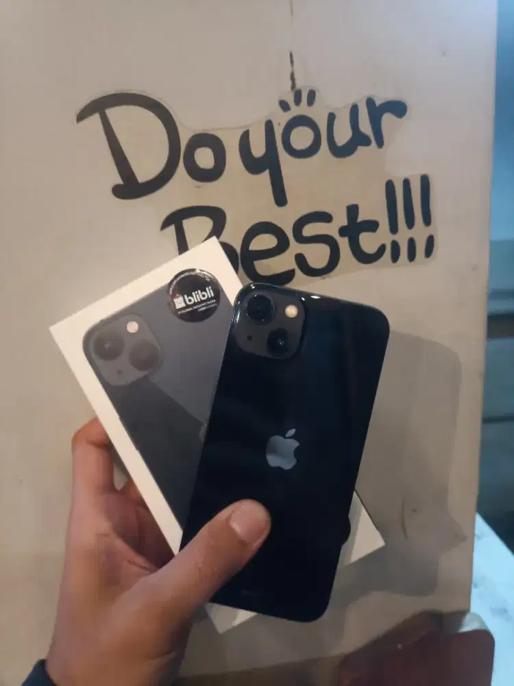 Iphone 13 128gb midnight (resmi blibli)