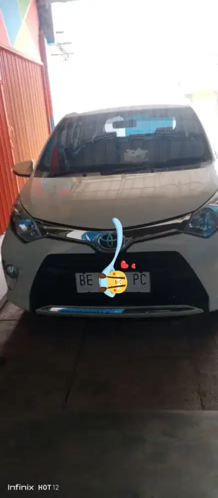 Calya 1.2 g mt, tahun 2018 ,putih plat BE ,Taat pajak.mobil pribadi