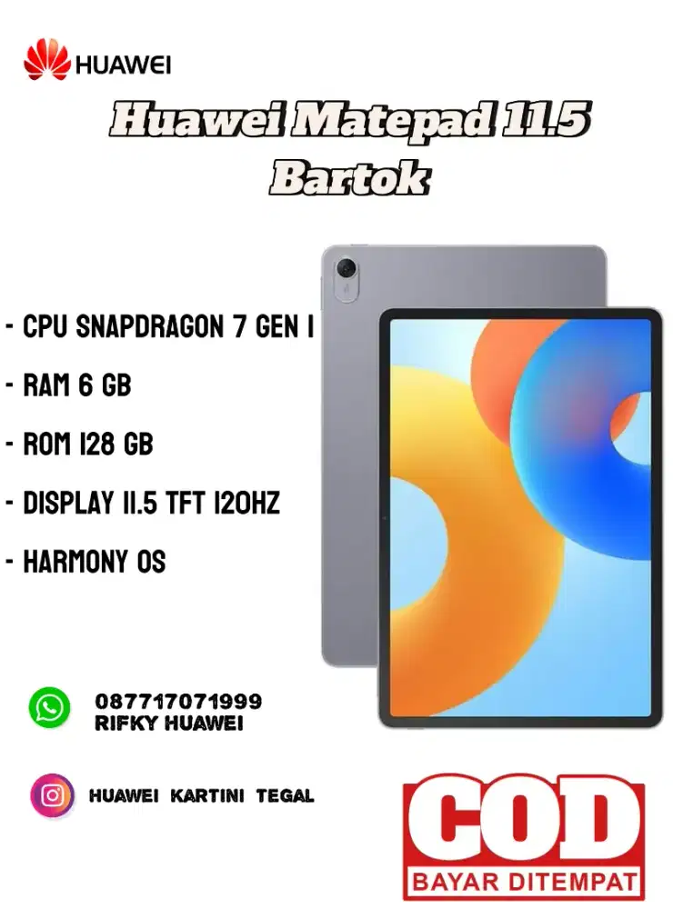 Huawei matepad 11.5 S bartox