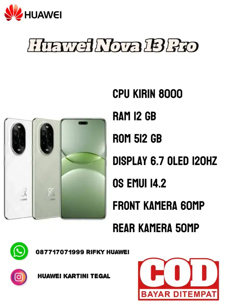Huawei Nova 13 pro