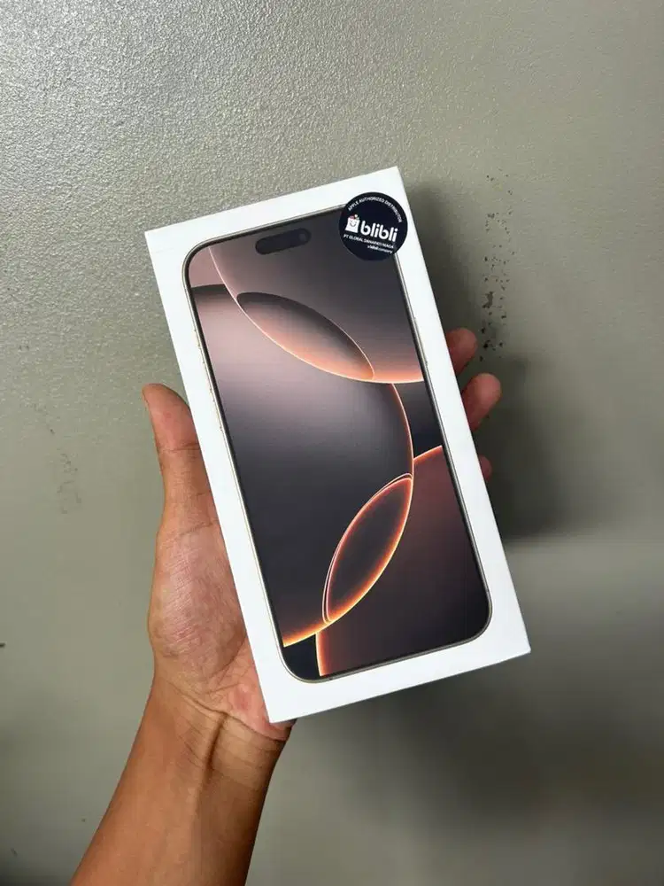 iphone 16 promax 256gb new garansi resmi