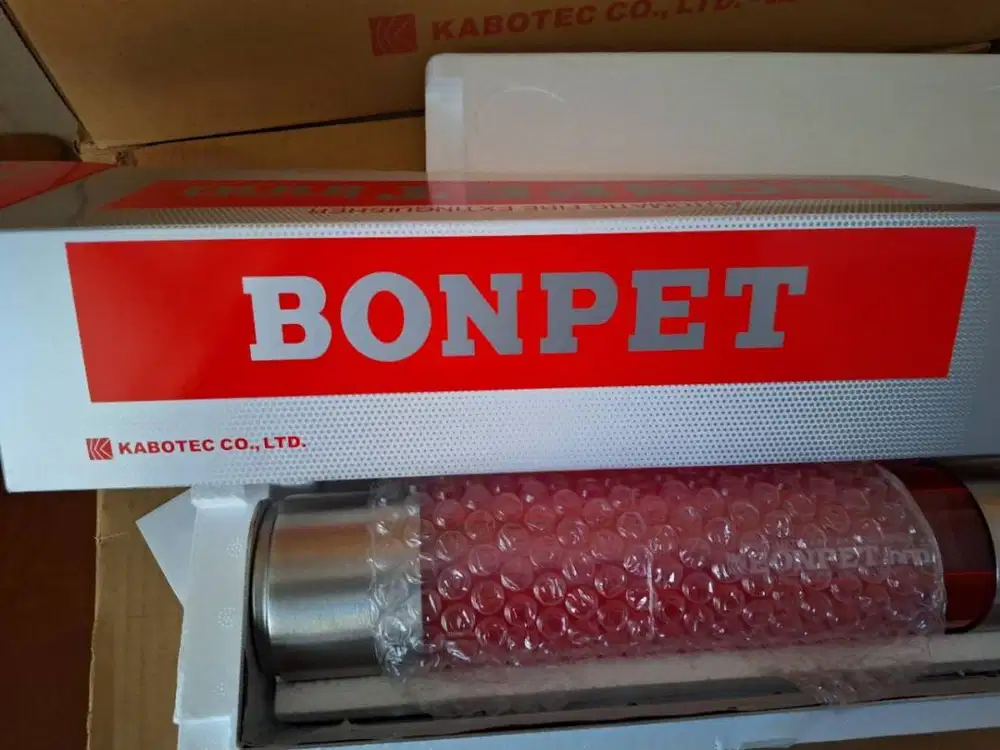 Bonpet Inno Apar Pemadam Kebakaran Silinder Kaca Ringan Otomatis & Man