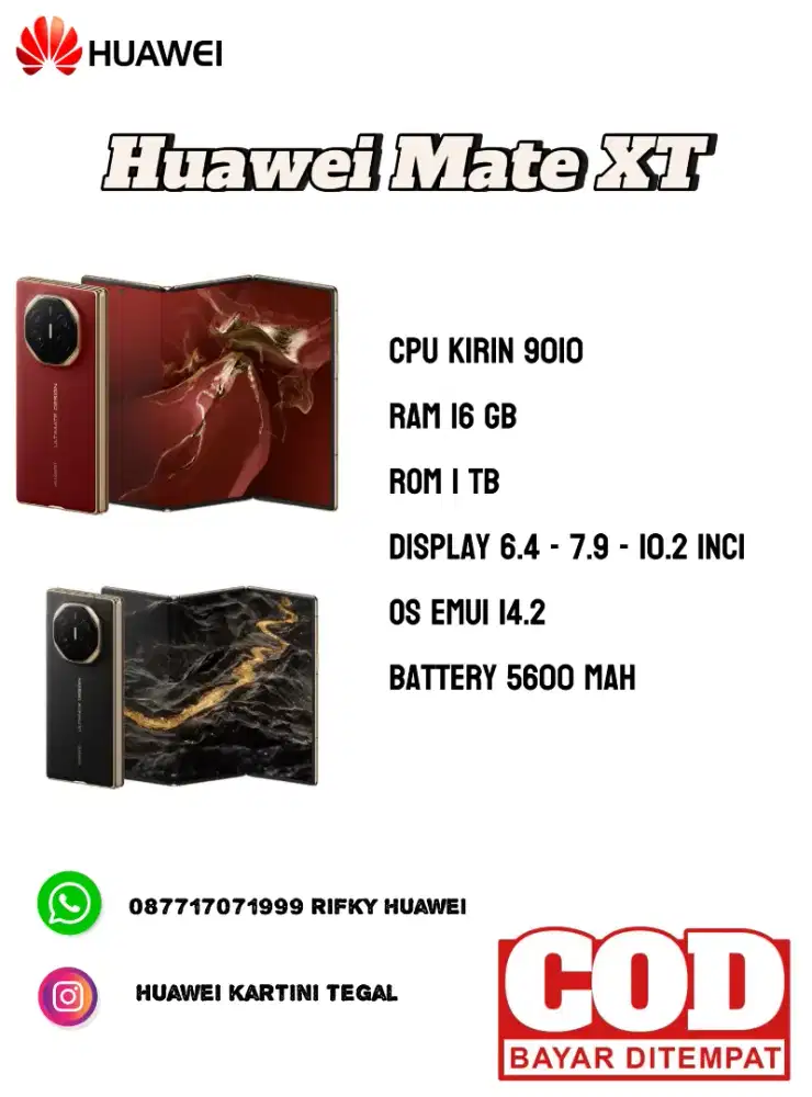 Huawei Mate XT terbaru