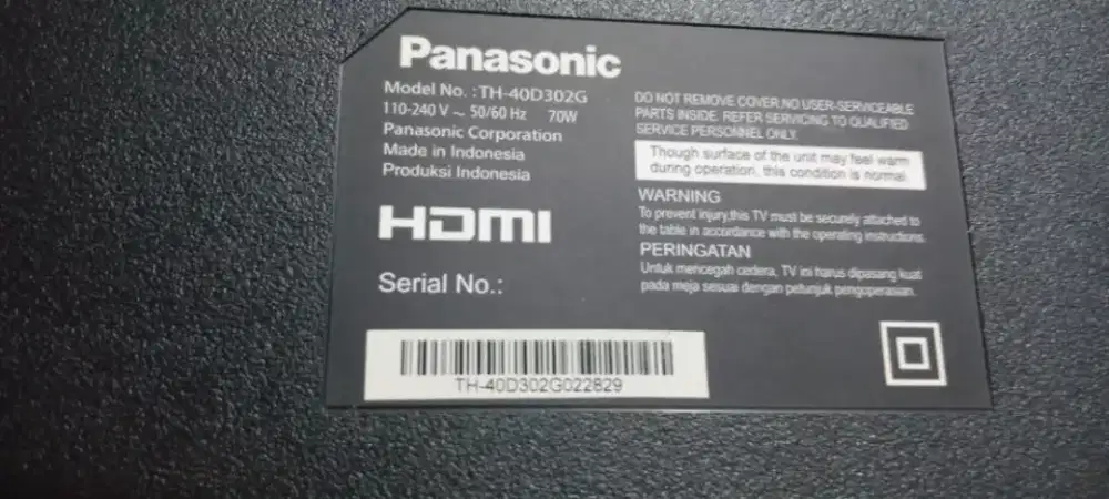 Tv Led panasonic 40inch