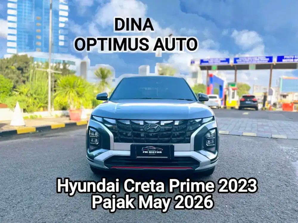 Hyundai Creta Prime 2023 Automatic 1.5 Low KM Pajak Panjang