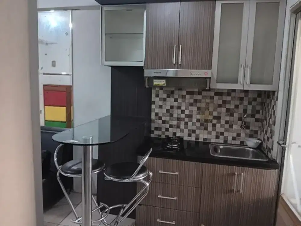 JUAL Apartemen Gading Nias 2 Kamar Tower Emerald SHM View Taman