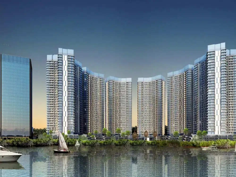 DISEWAKAN APARTEMEN GOLD COAST 3 BR TERMURAH