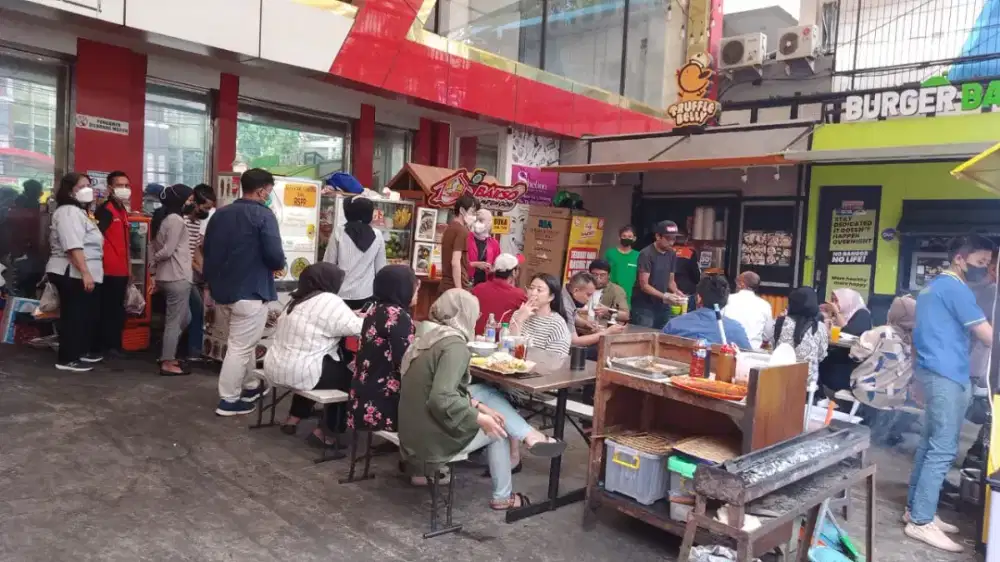 UMKM Kuliner Kedai Kaki 5 Warung Tenda Makan Food Festival Court MURAH
