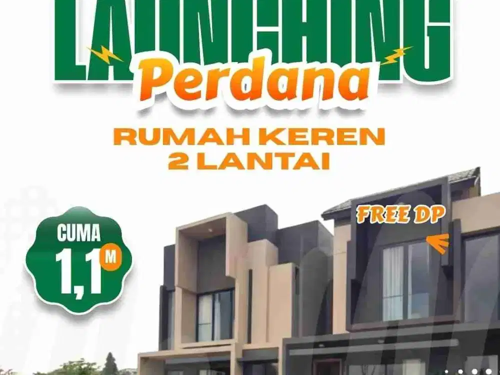 New Projek, New Cluster By Sinarmasland. Free DP, Dekat Stasiun dan Toll