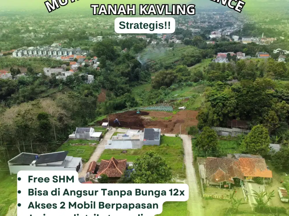 Mutiara Kolmas Residence: Investasi Alam Terbaik! Air Bersih Melimpah, Lingkungan Bebas Polusi