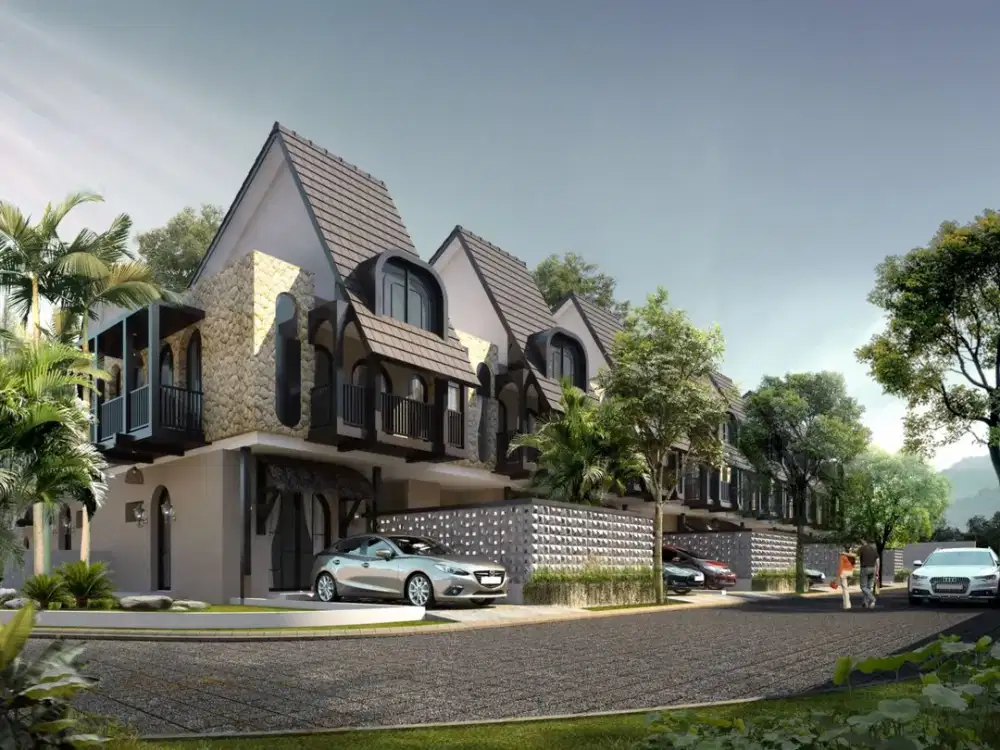 Rumah villa kota Batu premium