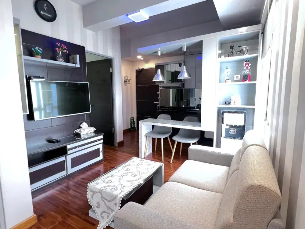 Apartemen Prospero lantai 17 type 2BR Cozy Warm, tinggal bawa koper