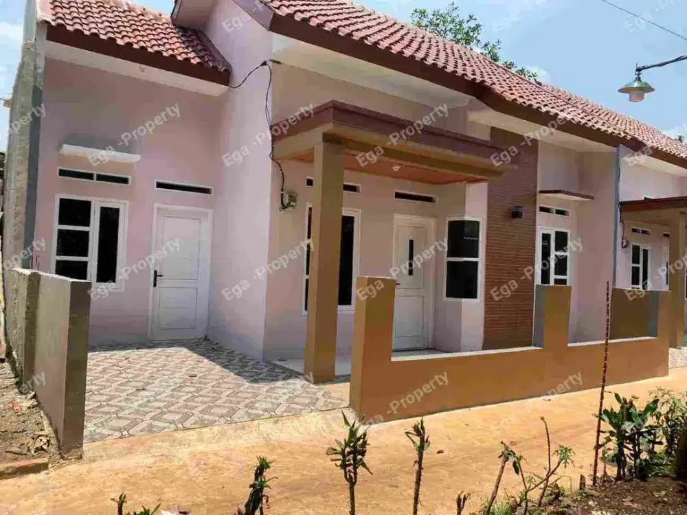 Rumah ready free pagar