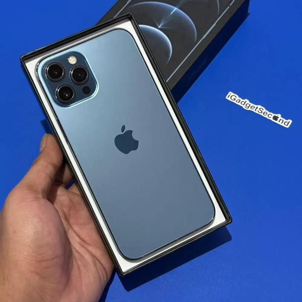 IPHONE 12 PRO MAX 256GB BEACUKAI / IBOX