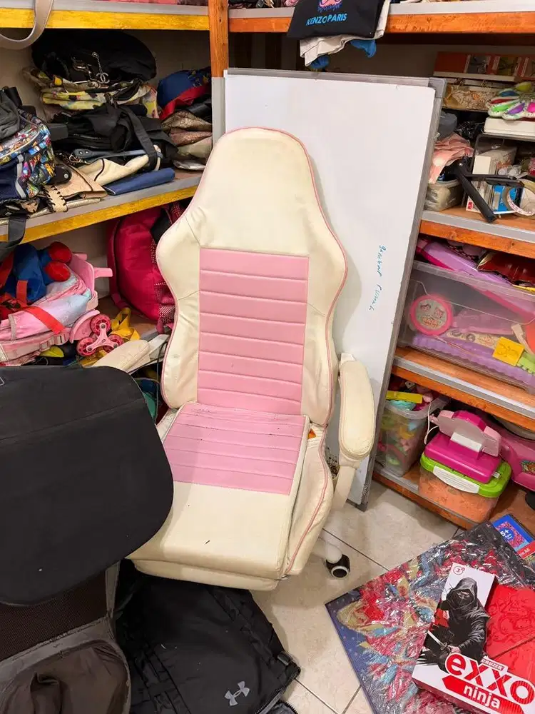 dijual cepat kursi kantor kursi gaming bangku