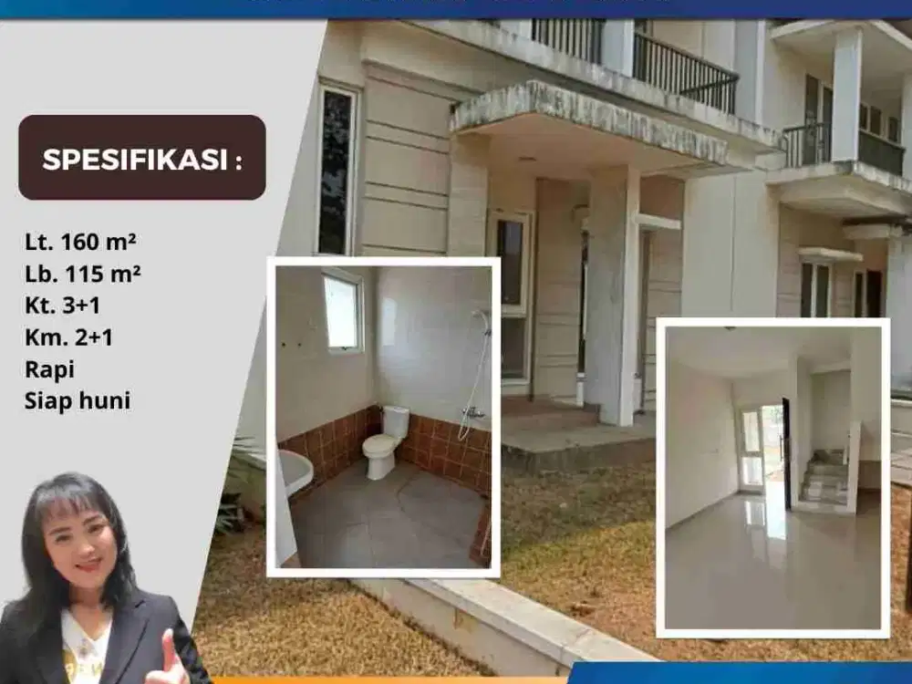 Murah Banget Cluster Elysia Lt. 8x20m 2Lantai Suvarna Lavon Cikupa Tangerang